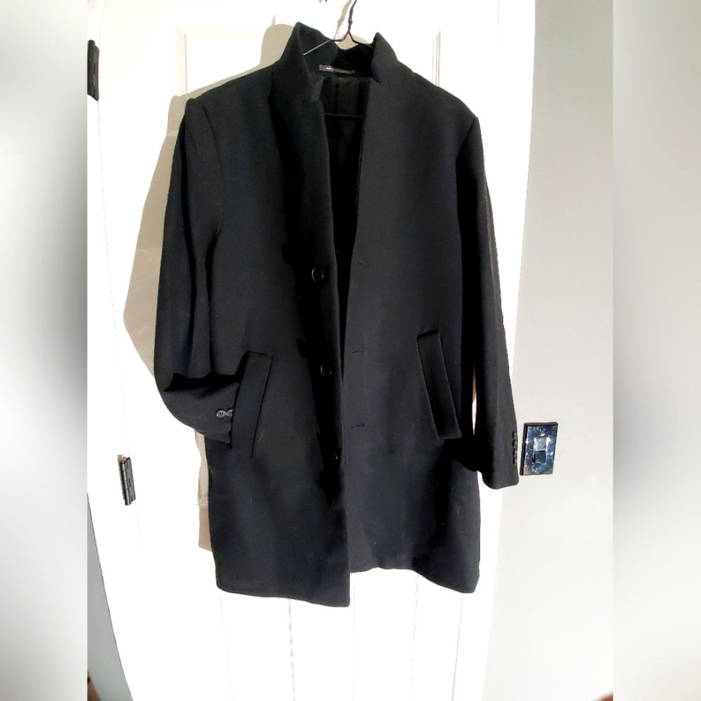 H&M wool-blend long coat